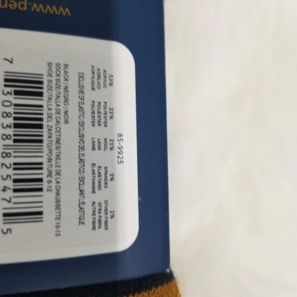 Two Pack of Pendleton Wool Socks Large Men NWT